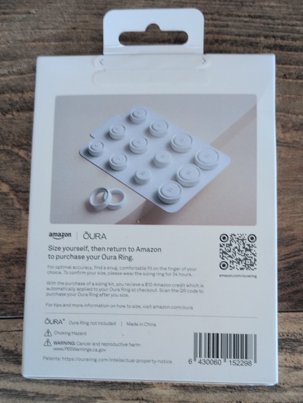 ŌURA Ring Sizing Kit for Oura Ring 4 - Multi Color Sample Rings - Picture 2 of 2